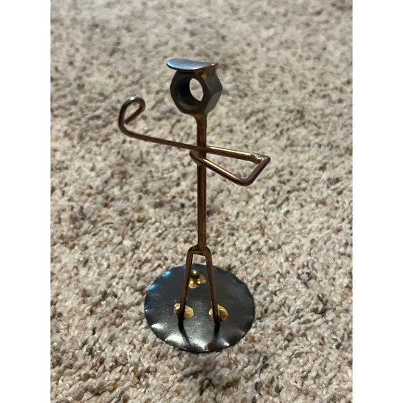 Rock Creek Metal Craft Sculpture:  Golfer - Picture 4 of 5